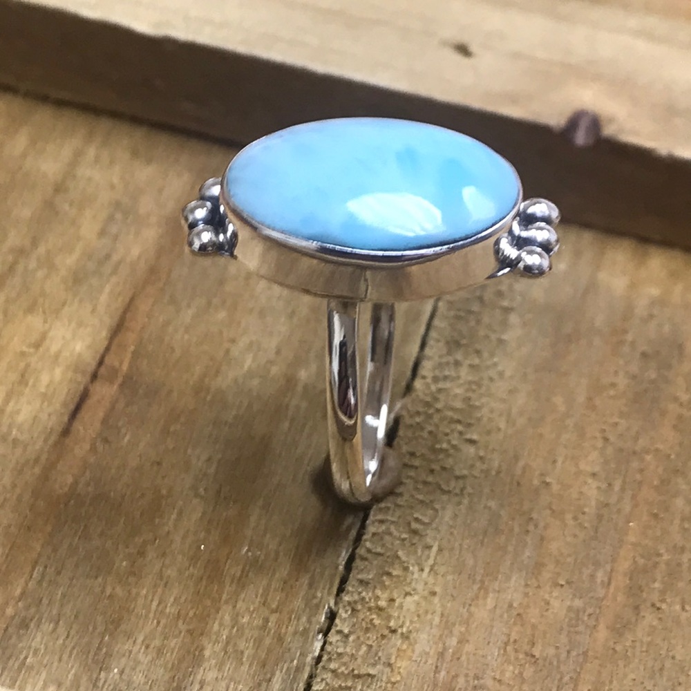 Larimar ring - Picture 5 of 7